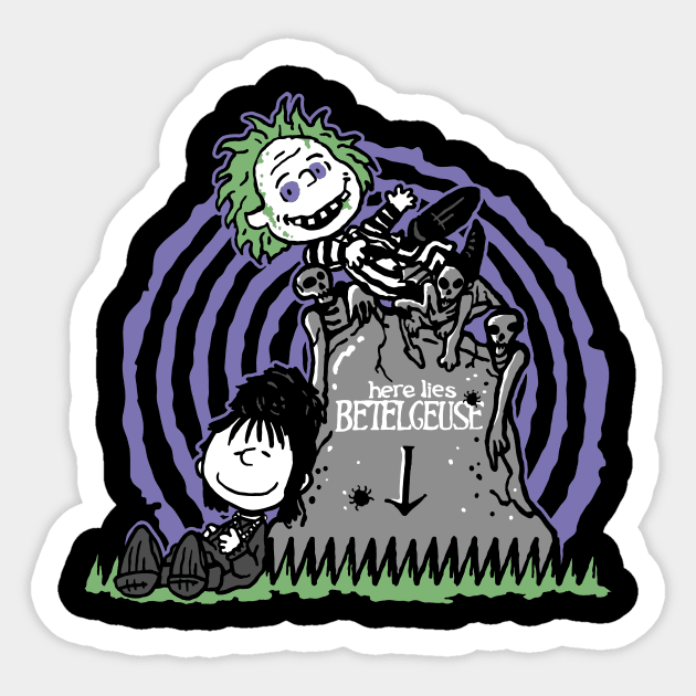 Beetlehouse v2 Sticker by demonigote